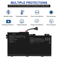 ASUNCELL 96Wh AI06XL Baterie pro notebooky HP ZBook 17 G3 Series HSTNN-LB6X HSTNN-C86C 808397-421 808451-001 808451-002 AI06096X